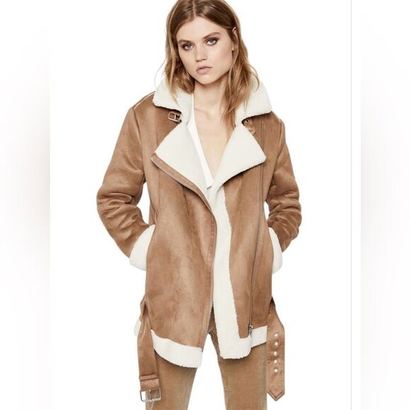 Bardot Shearling Faux Suede - Picture 3 of 7